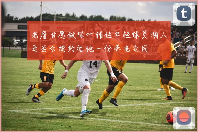 老詹甘愿做绿叶辅佐年轻球员湖人是否会续约给他一份养老合同